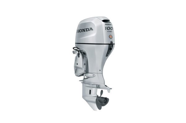 Honda 100hp Outboard | Remote Mechanical, Electric Start, 25" Shaft | BF100A1XRT