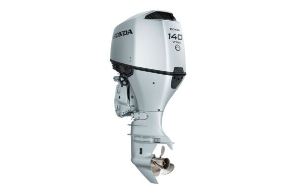 Honda 140hp White iST Outboard | Intelligent Shift and Throttle, Electric Start, 25" Shaft | BF140AXDA