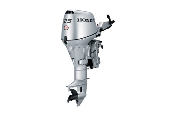 Honda 25hp Outboard | Tiller, Electric Start, 15" Shaft | BF25D3SHG