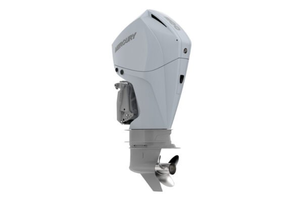 Mercury 200hp White Outboard | Remote Mechanical, Electric Start, 25" Shaft, Counter Rotation | 200CXL