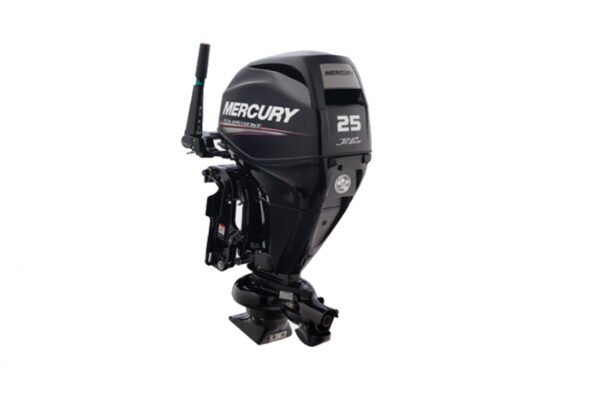 Mercury 25hp Jet Outboard | Tiller, Electric Start, 15" Shaft | 25ELHGA
