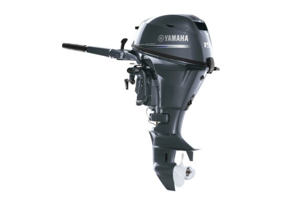 Yamaha 15hp Outboard | Tiller, Electric Start, 15" Shaft | F15SEHA