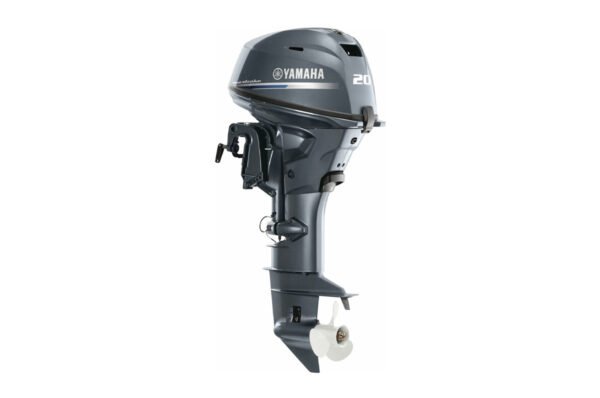 Yamaha 20hp Outboard | Remote Mechanical, Electric & Manual Start, 15" Shaft | F20SWPB