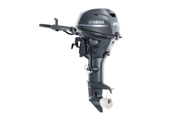 Yamaha 20hp Outboard | Tiller, Electric & Manual Start, 15" Shaft | F20SWHB