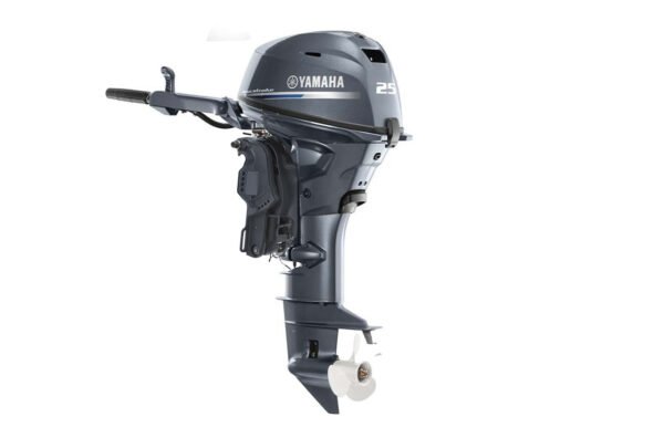 Yamaha 25hp Outboard | Tiller, Manual Start, 15" Shaft | F25SMHC