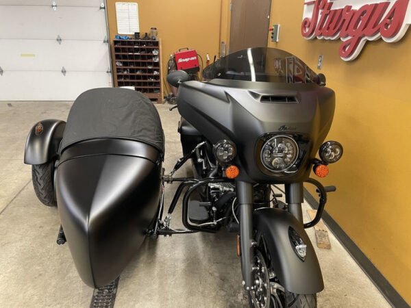 2021 Indian Chieftain Dark Horse with Custom Hannigan Sidecar