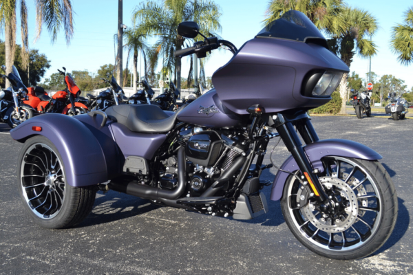 2025 Harley-Davidson FLTRT Road Glide 3 Purple Abyss Denim Trike